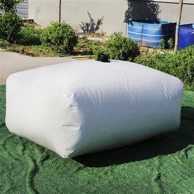 Tanque de almacenamiento de agua de vejiga plegable de PVC